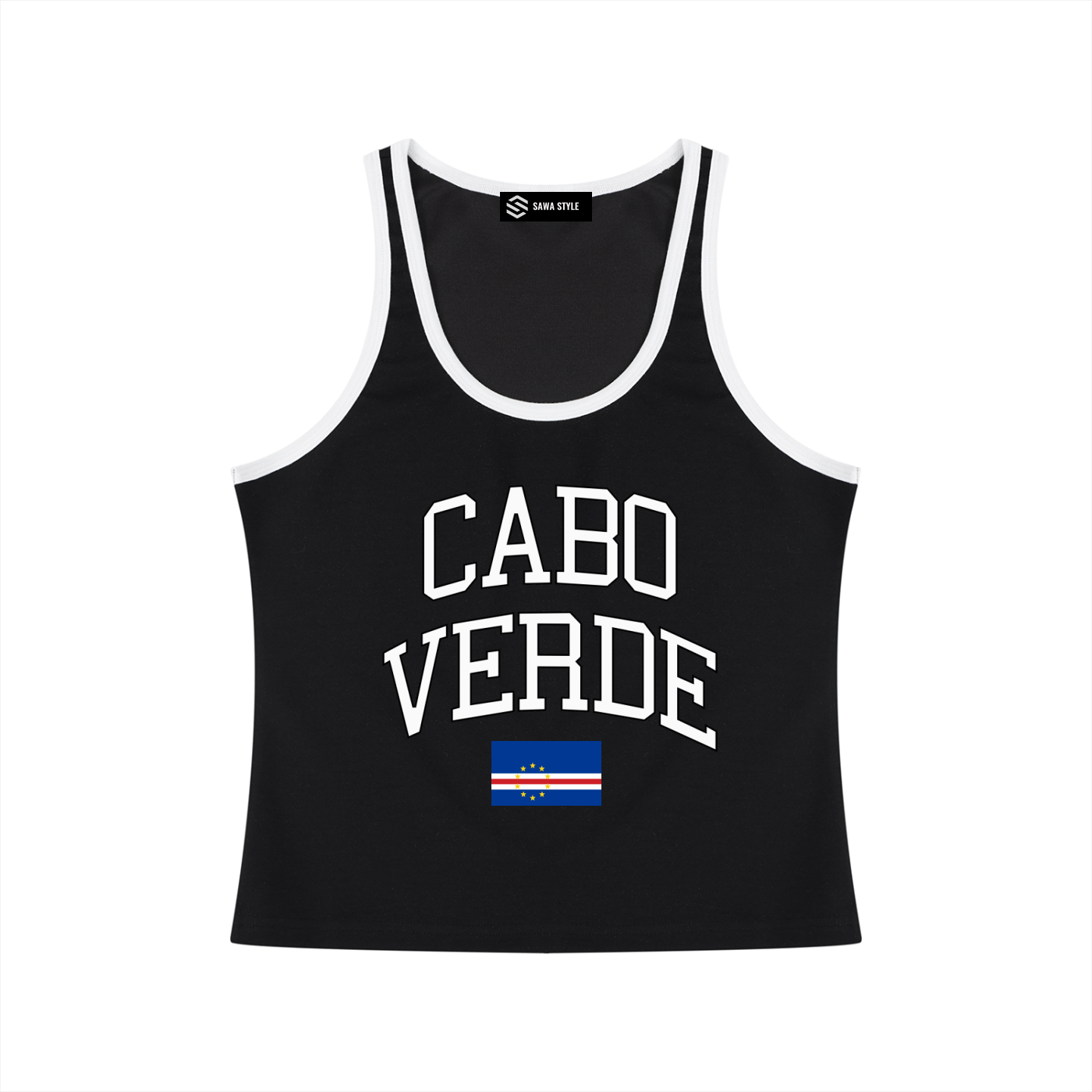Cabo Verde Women's Cropped Tank Top