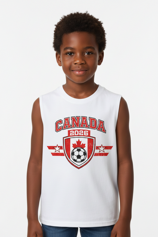 canada World Cup 2026 Kids' Tank Top