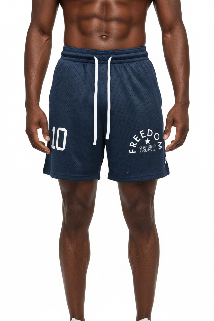 Africa Freedom 1960 Mesh Drawstring Shorts