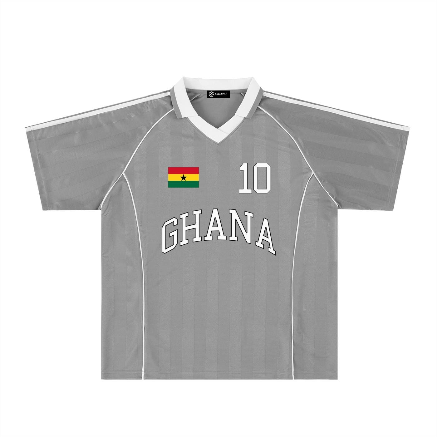 Ghana Black Stars Football Jersey – Personalized Name & Number