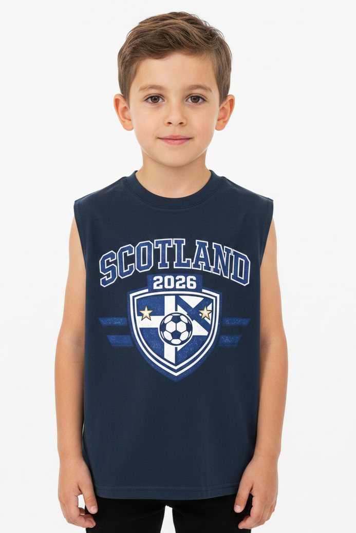 scotland World Cup 2026 Kids' Tank Top