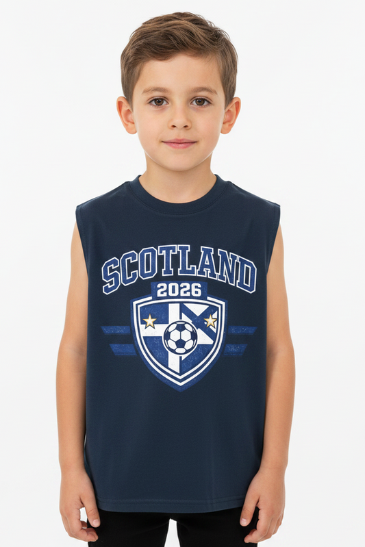 scotland World Cup 2026 Kids' Tank Top