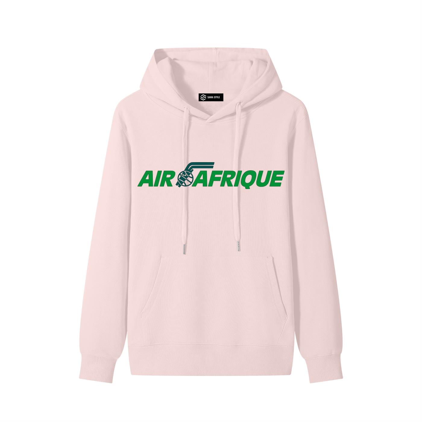 Air Afrique Airliner Hoodie – Vintage African Aviation Streetwear