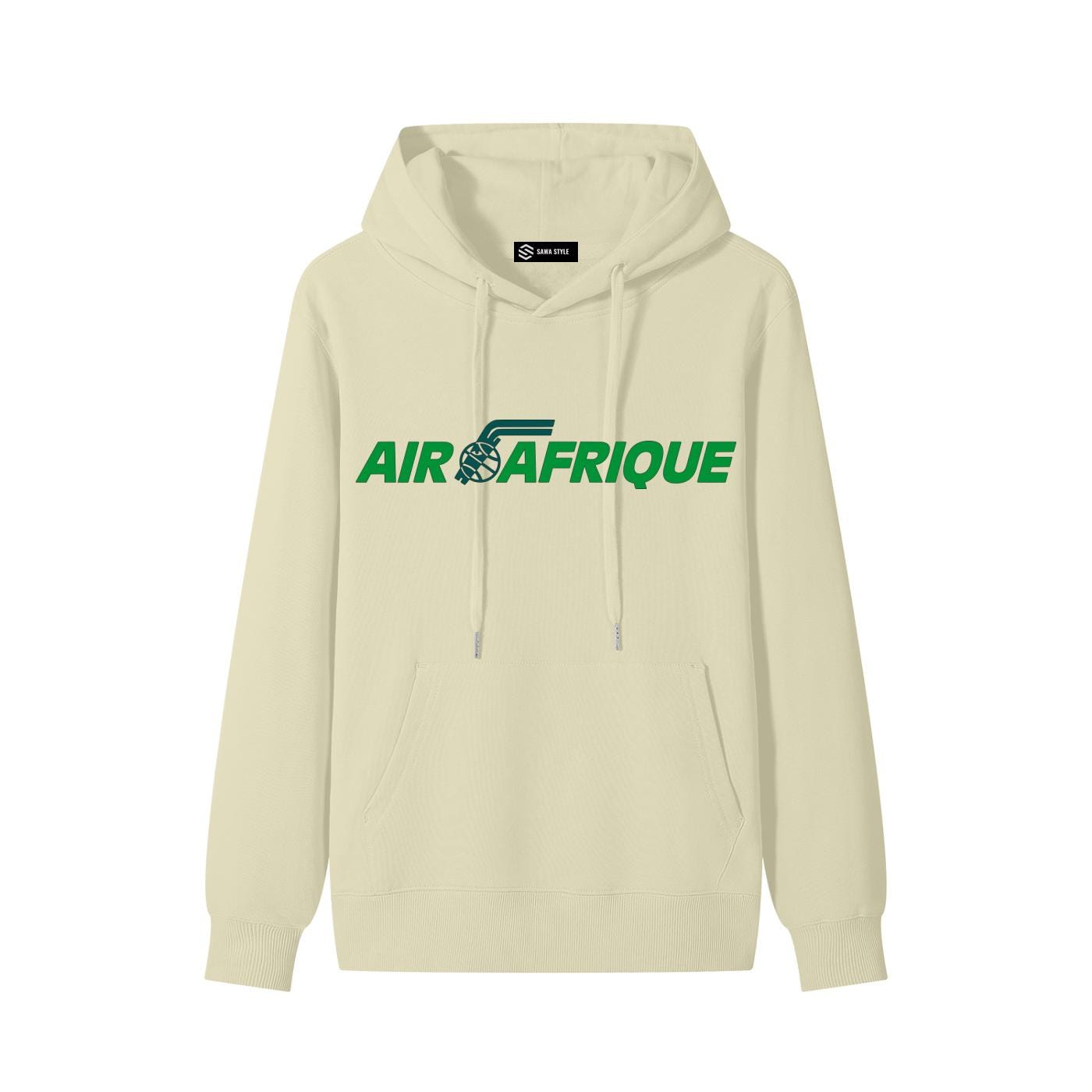 Air Afrique Airliner Hoodie – Vintage African Aviation Streetwear