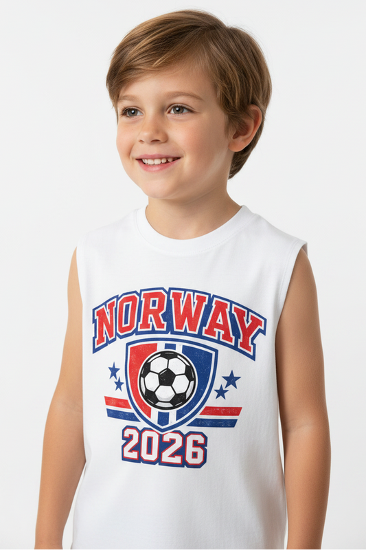 norway World Cup 2026 Kids' Tank Top