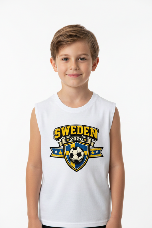 Sweden World Cup 2026 Kids' Tank Top