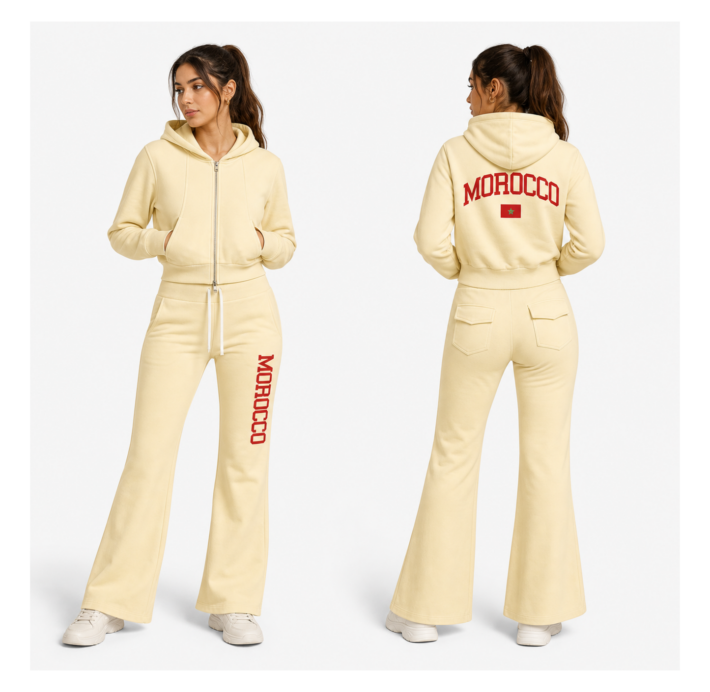 Morocco Women's Flared Drawstring Pants