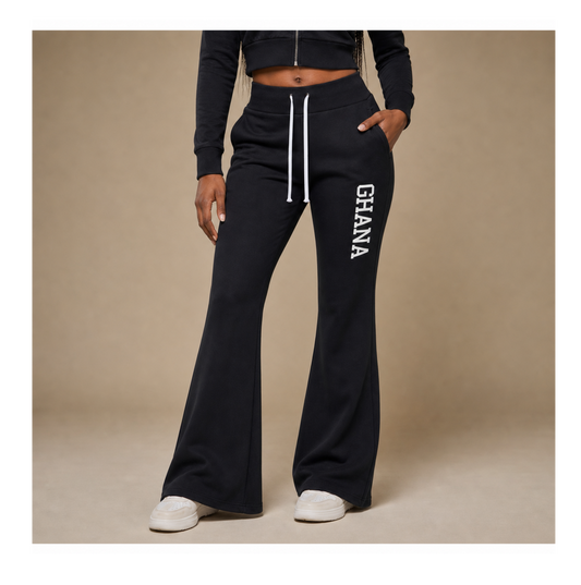 Ghana Women's Flared Drawstring Pants