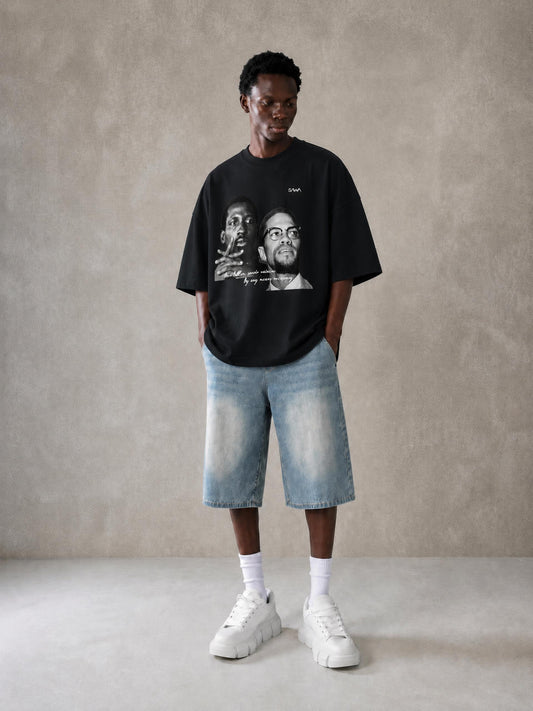 Sankara & Malcolm X Essential Cotton Tee