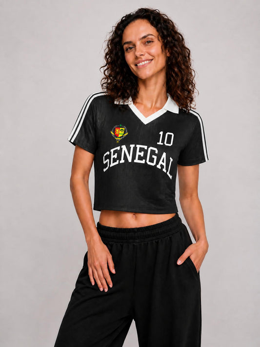 Senegal Women's Cropped Jersey