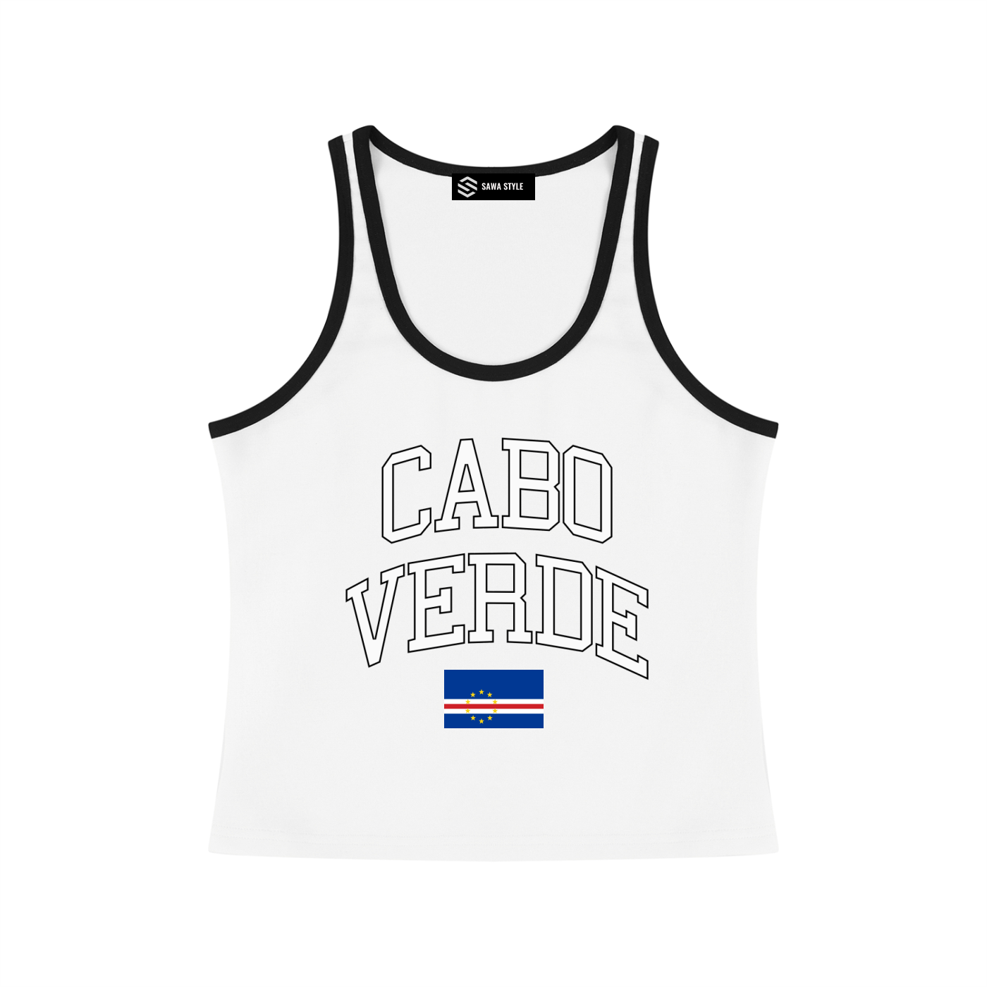 Cabo Verde Women's Cropped Tank Top