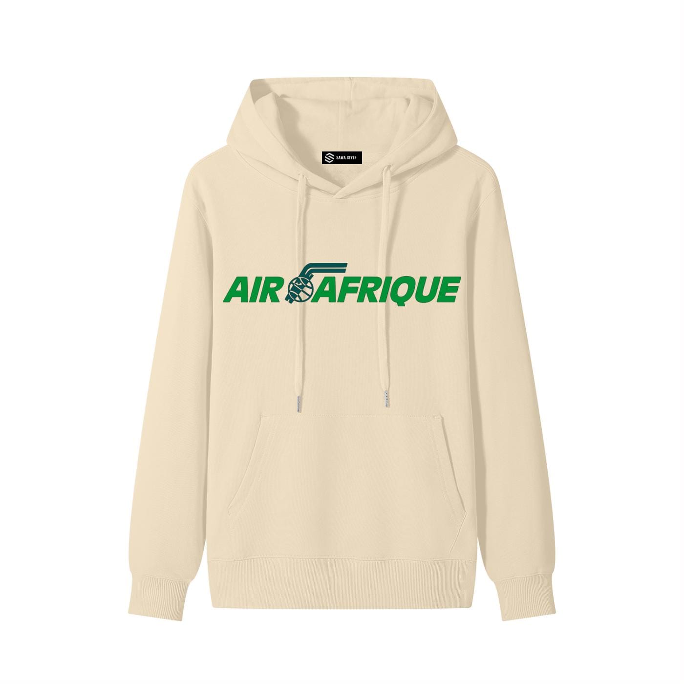 Air Afrique Airliner Hoodie – Vintage African Aviation Streetwear