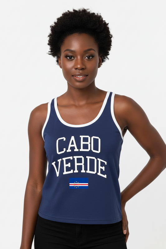 Cabo Verde Women's Cropped Tank Top