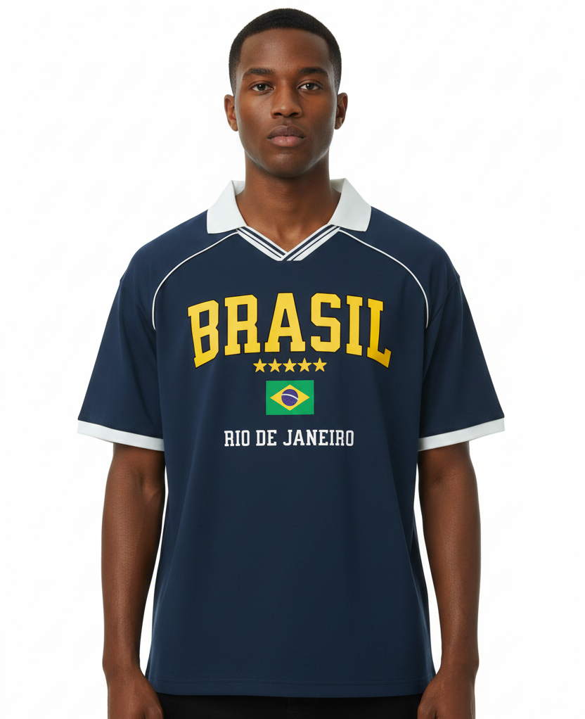 Brasil Rio de Janeiro Soccer Jersey — World Cup 2026 Fan Shirt