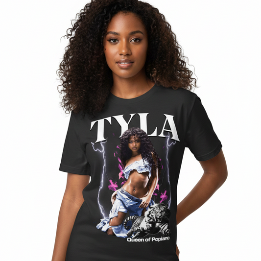Tyla T-Shirt – Queen of Amapiano | South African Music Fan Unisex Tee