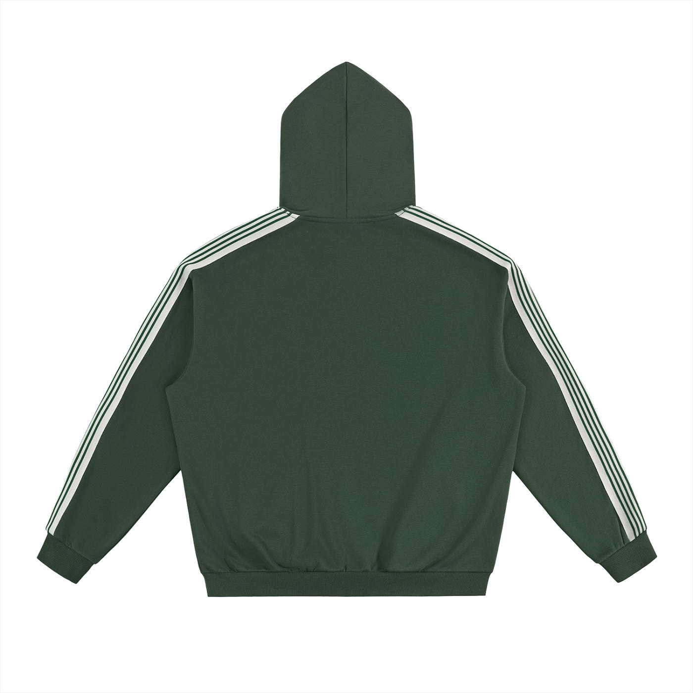 Senegal Side Stripe Drop-Shoulder Hoodie – Unisex Oversized Fleece