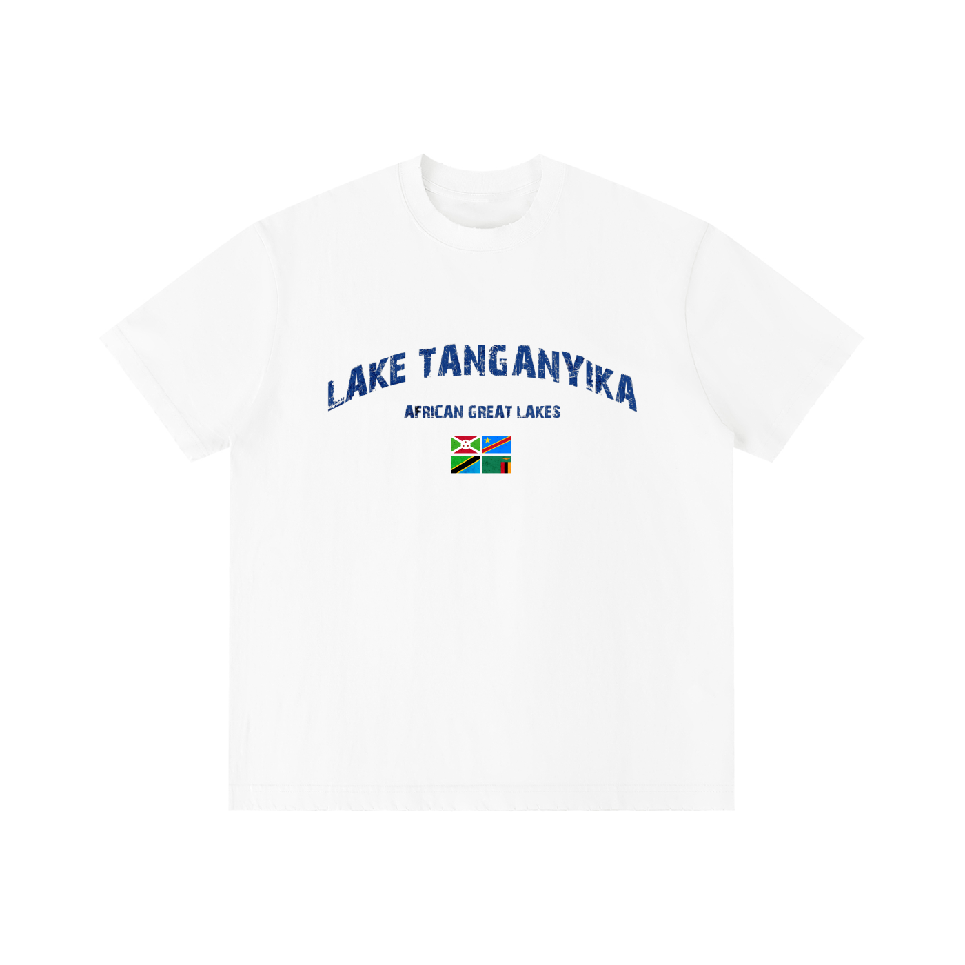 Lake Tanganyika African Great Lake Unisex T-Shirt