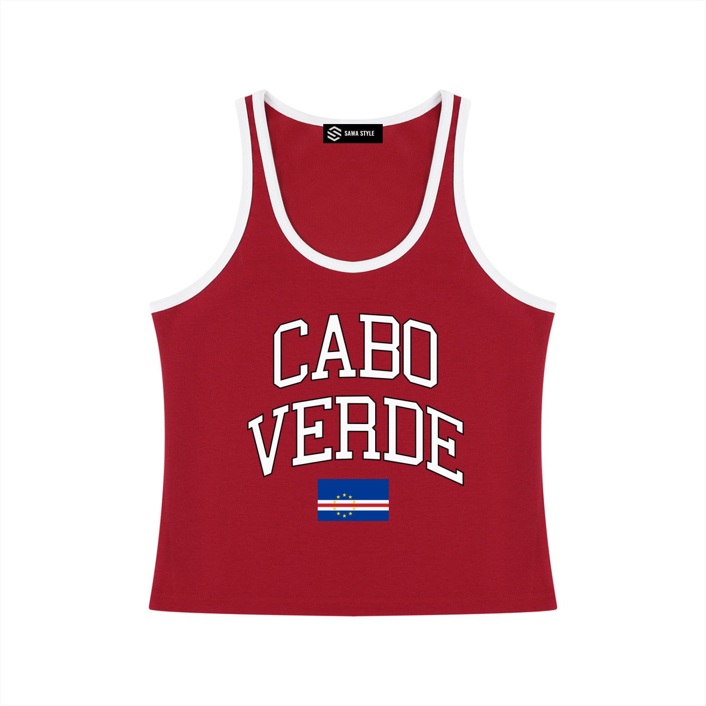 Cabo Verde Women's Cropped Tank Top