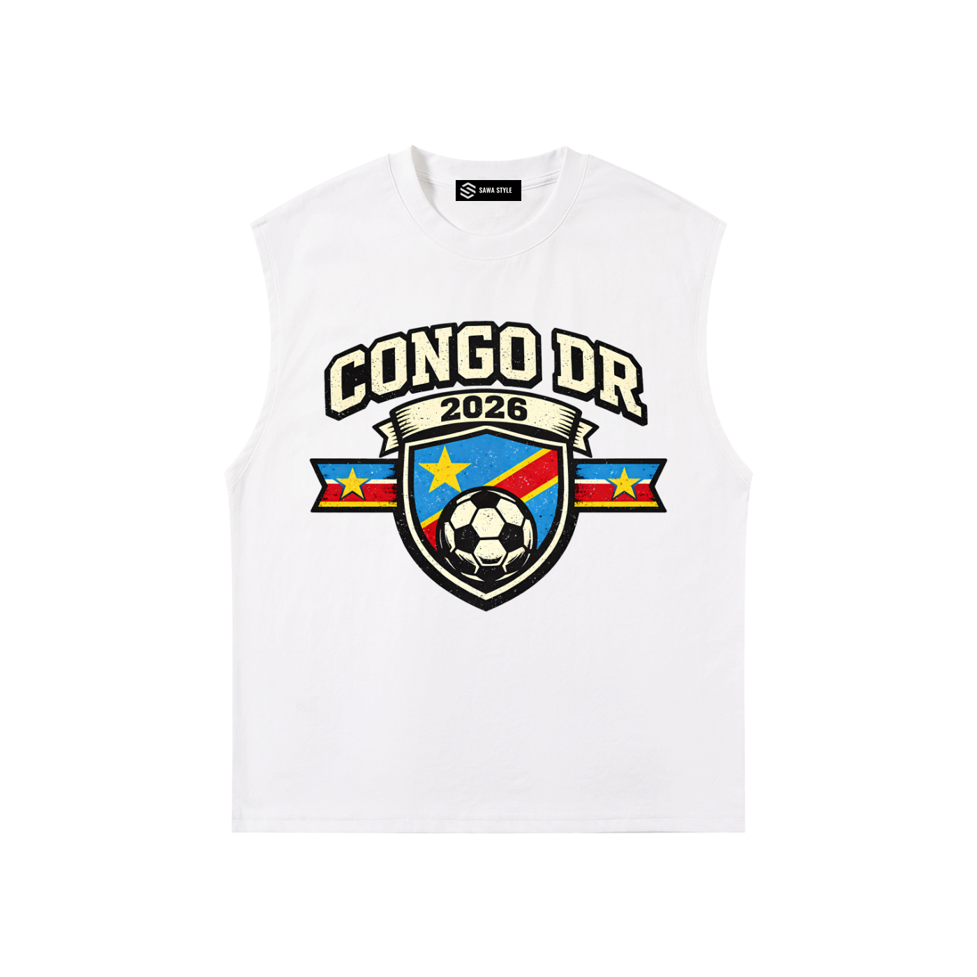 Congo DR World Cup 2026 Kids' Tank Top