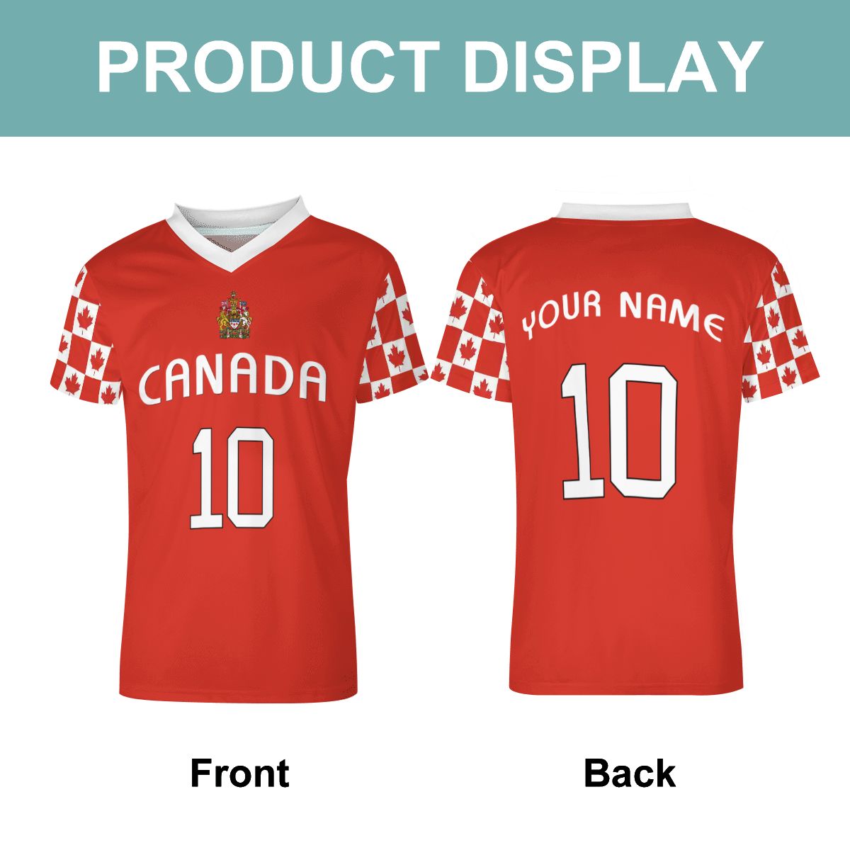 Canada Soccer Jersey – FIFA World Cup 2026 | Premium Mesh Fan Kit