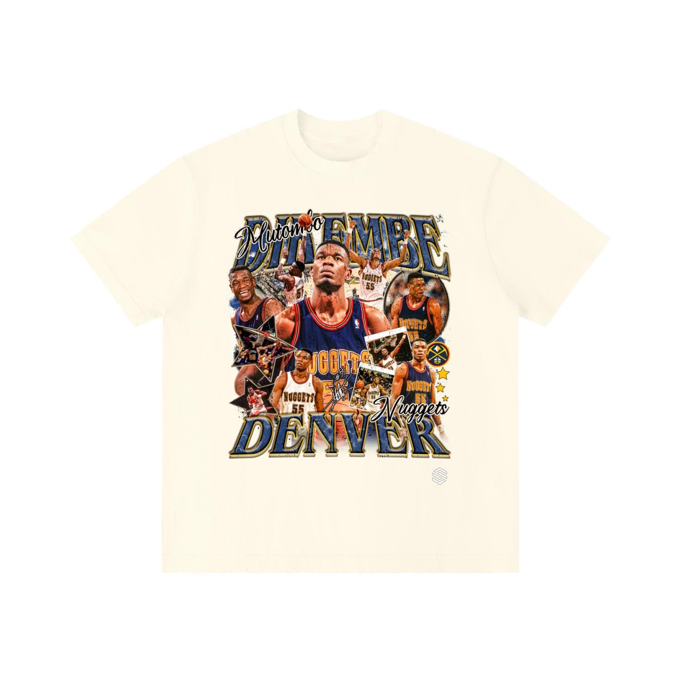 Dikembe Mutombo Vintage Wash Distressed T-Shirt — Unisex