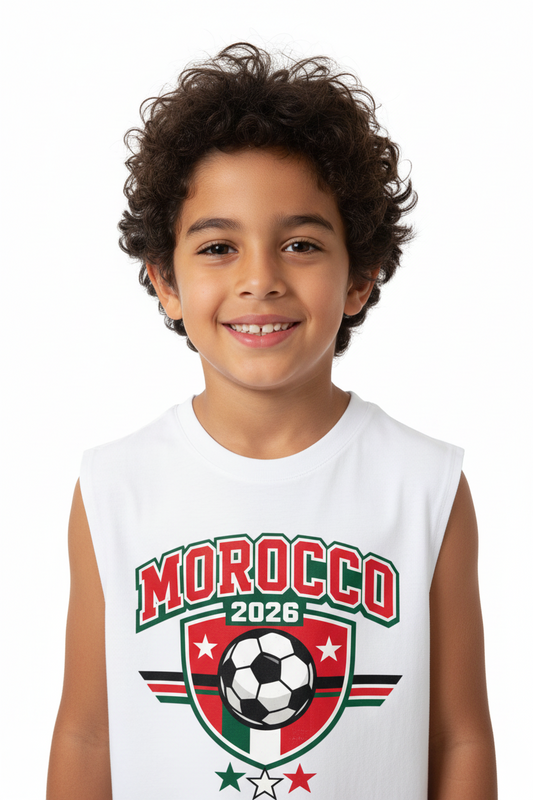 morocco World Cup 2026 Kids' Tank Top