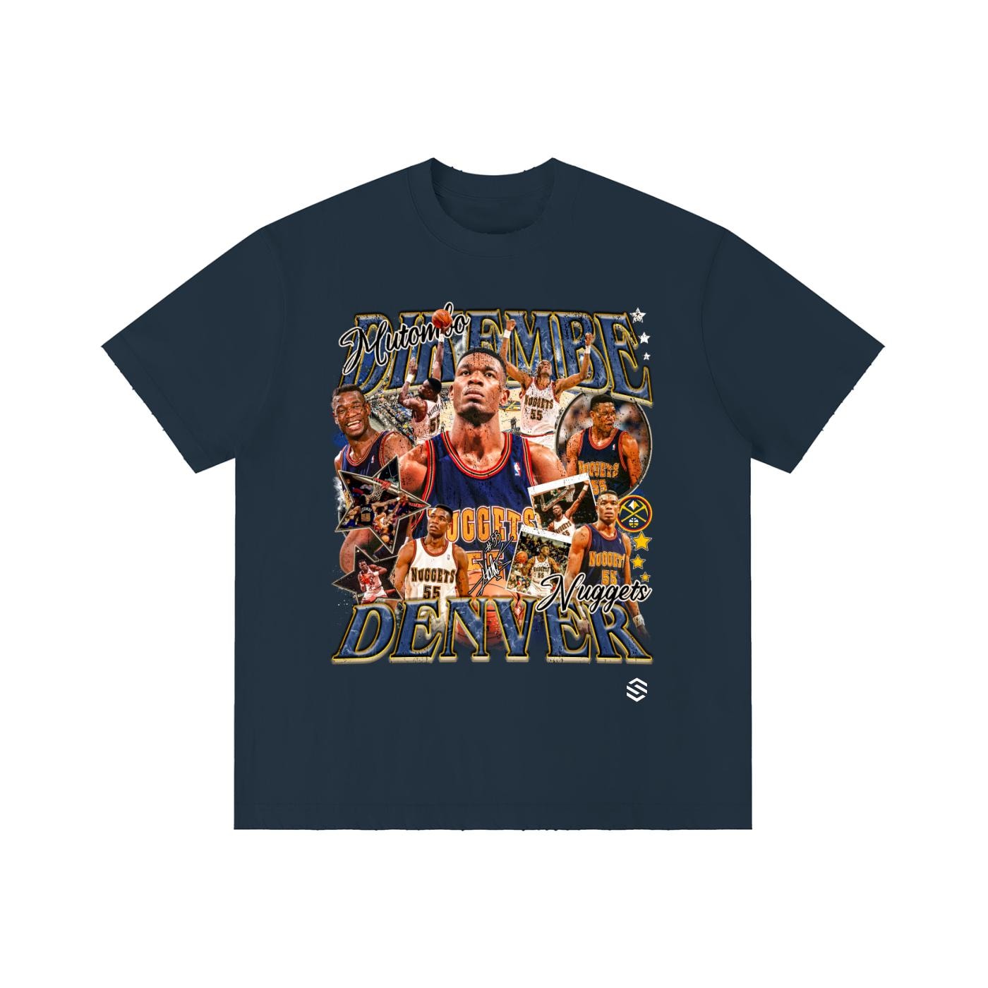 Dikembe Mutombo Vintage Wash Distressed T-Shirt — Unisex