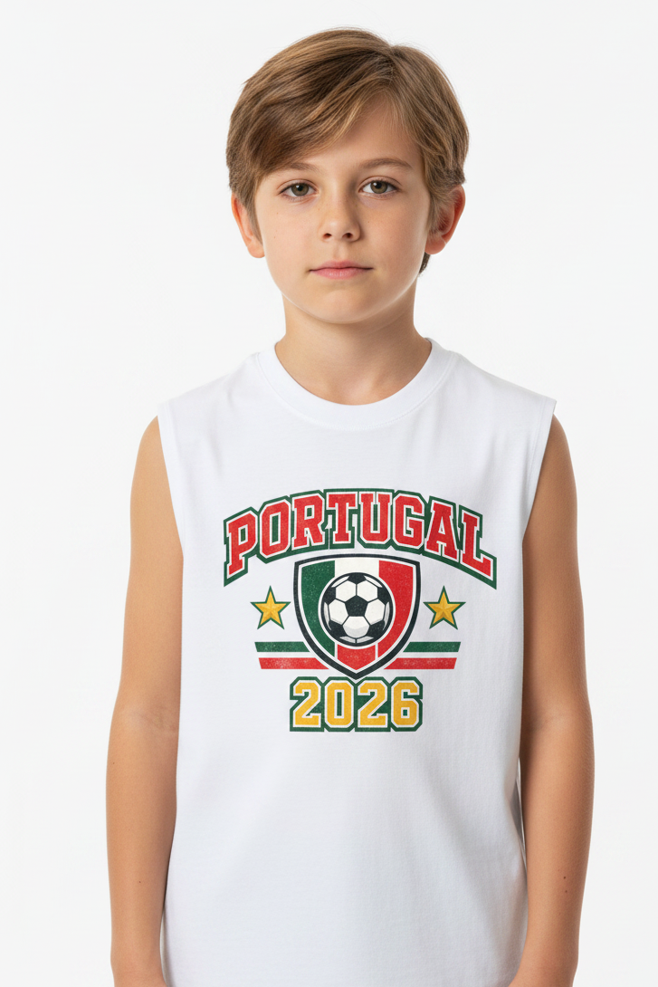 Portugal World Cup 2026 Kids' Tank Top