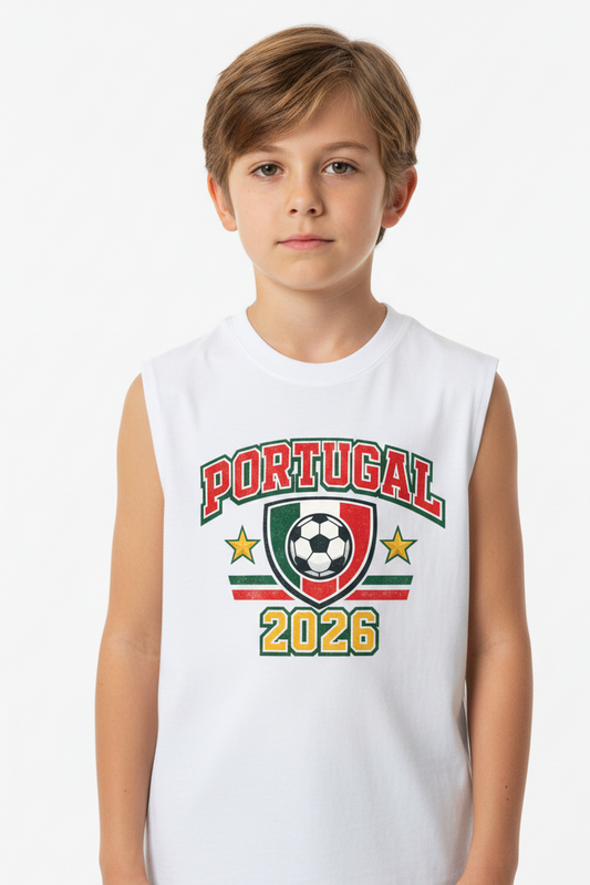 Portugal World Cup 2026 Kids' Tank Top