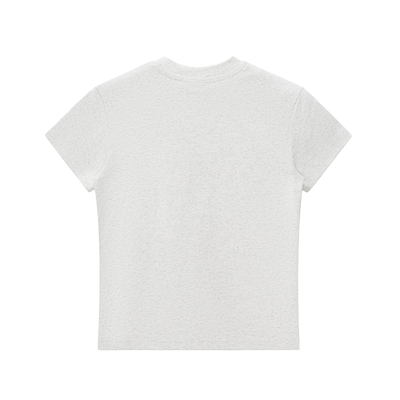 Stromae women's bodycon crewneck T-shirt by ODMPOD, featuring a fitted silhouette and crewneck design in soft fabric.