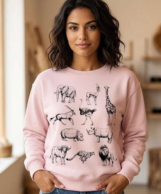 Africa Wild Animals Sweatshirt