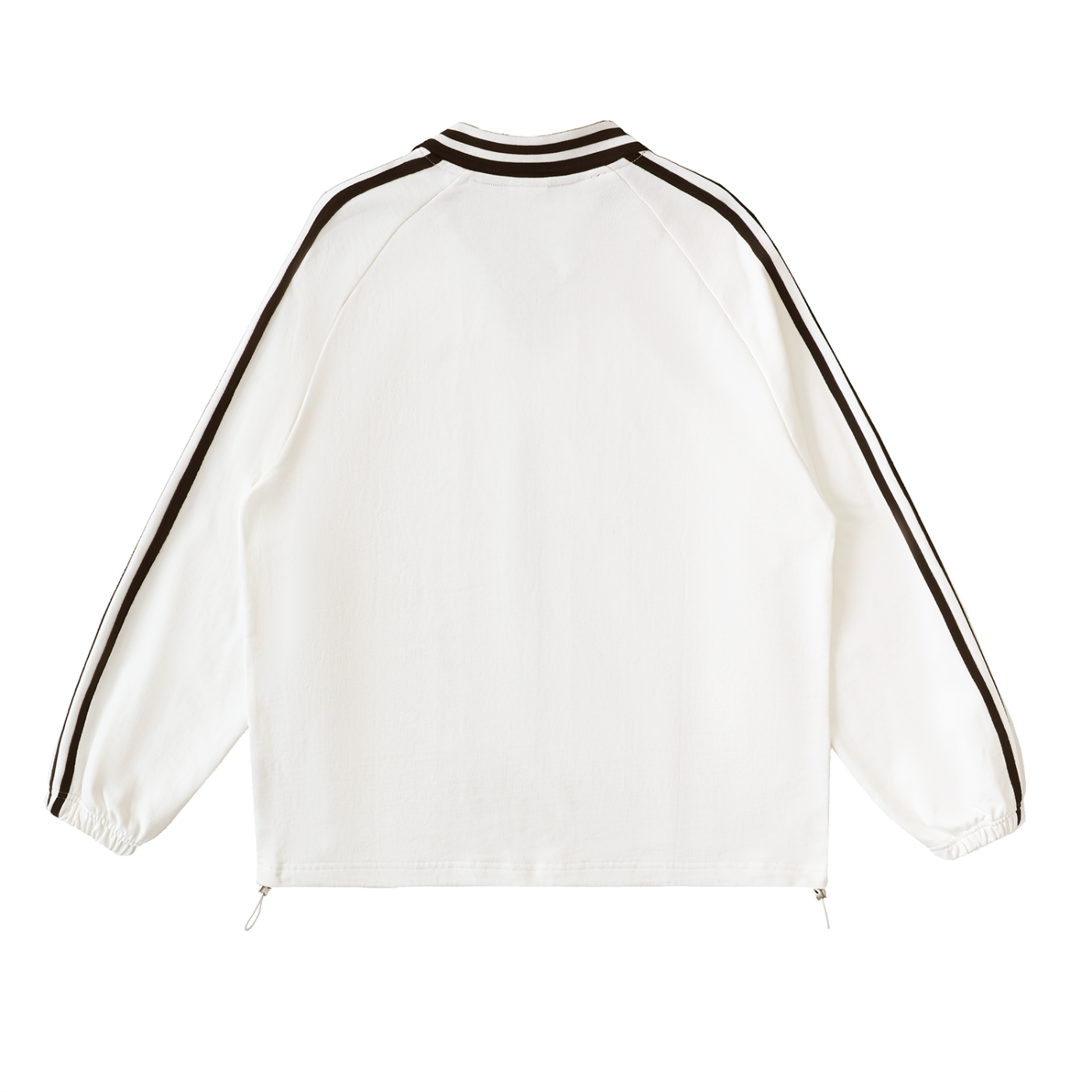 Kigali City Rwanda Sweatshirt – Contrast Striped Lapel Collar | Unisex Loose Fit
