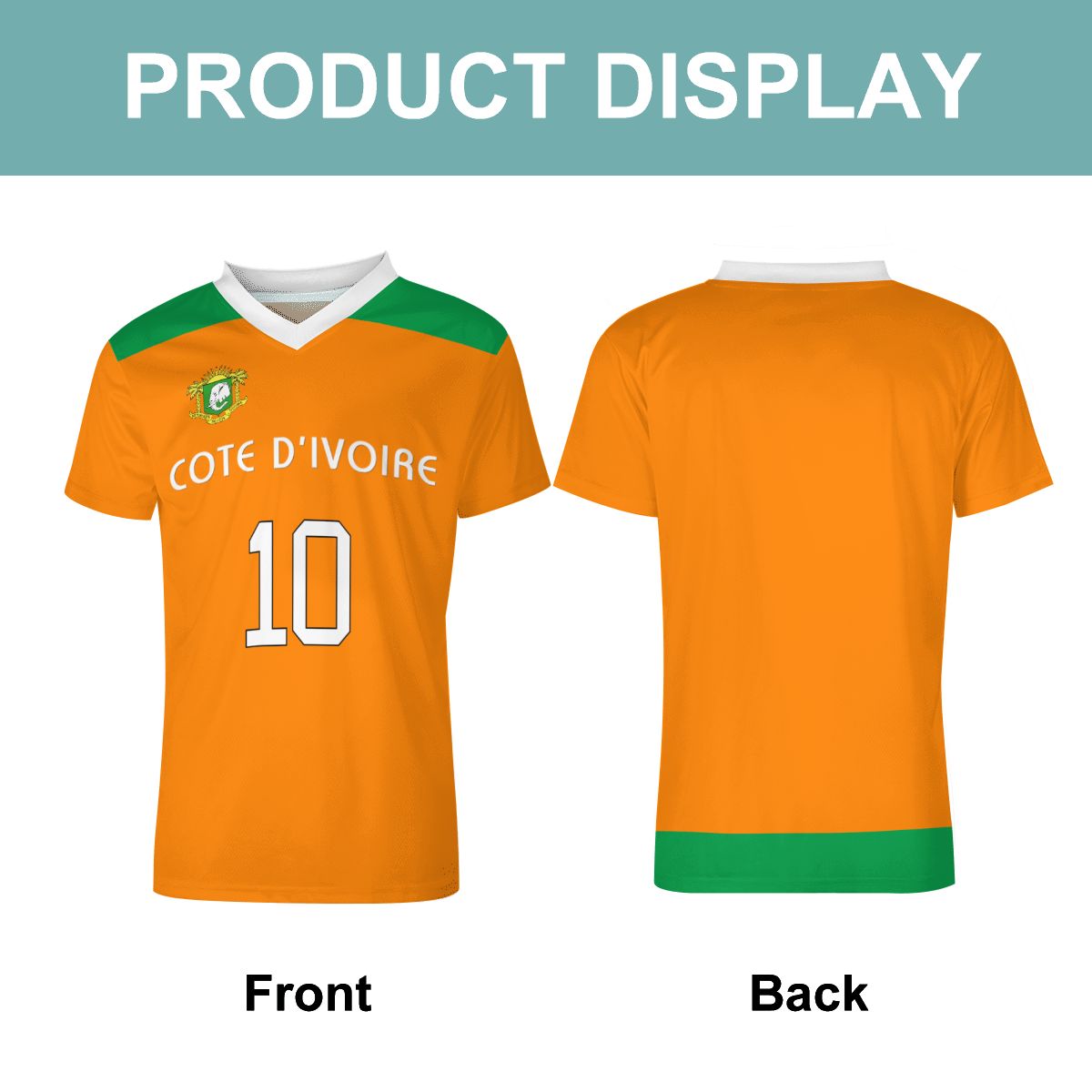 Côte d'Ivoire Ivory Coast Football Jersey – World Cup 2026