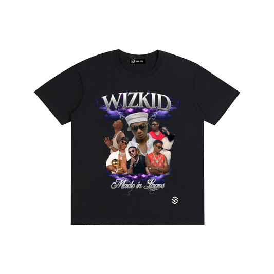Wizkid T-Shirt – Afrobeats Legend from Lagos | Nigeria Music Fan Unisex Tee