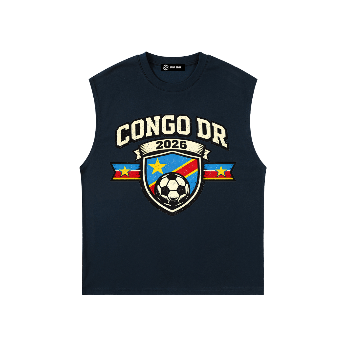 Congo DR World Cup 2026 Kids' Tank Top