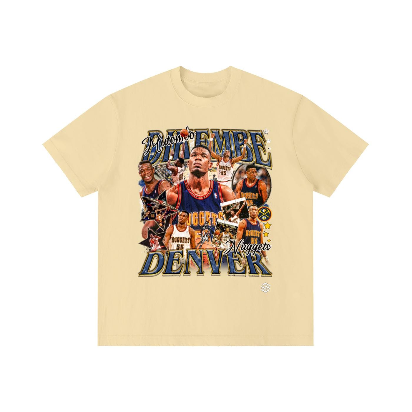 Dikembe Mutombo Vintage Wash Distressed T-Shirt — Unisex