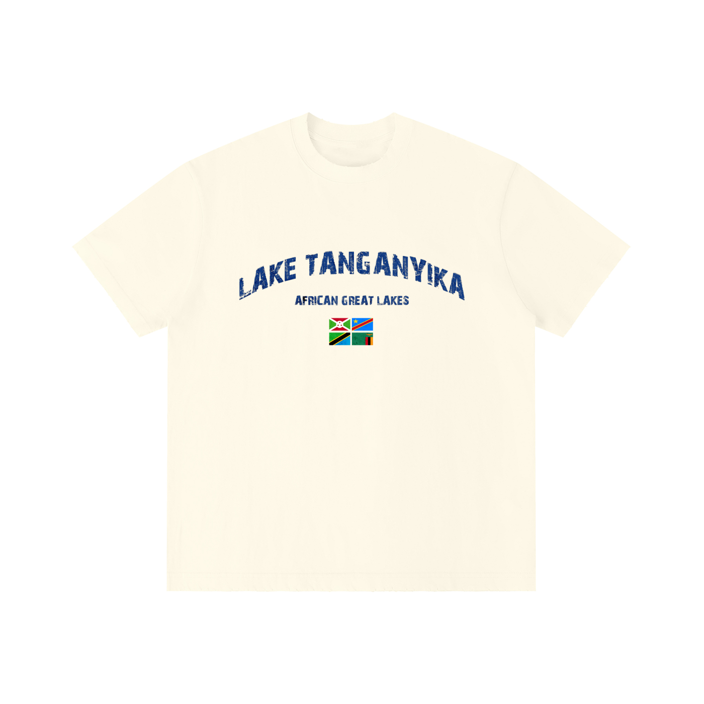 Lake Tanganyika African Great Lake Unisex T-Shirt