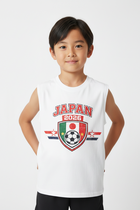 japan World Cup 2026 Kids' Tank Top