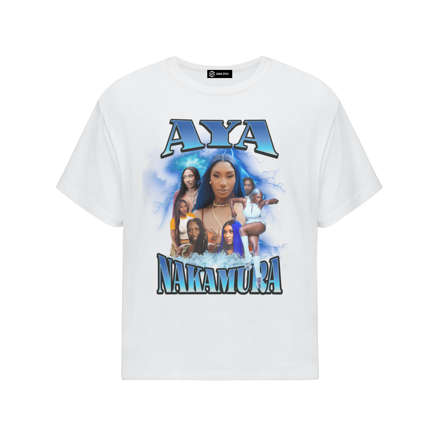 Aya Nakamura Oversized T-Shirt – French Artist Streetwear Fan Tee