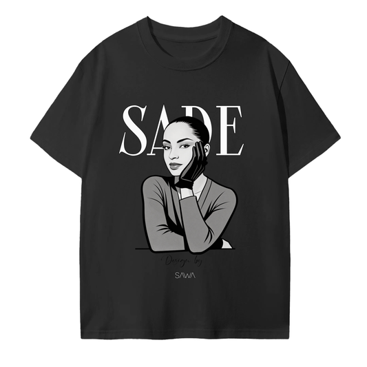 Sade Unisex Seamless Cotton T-Shirt