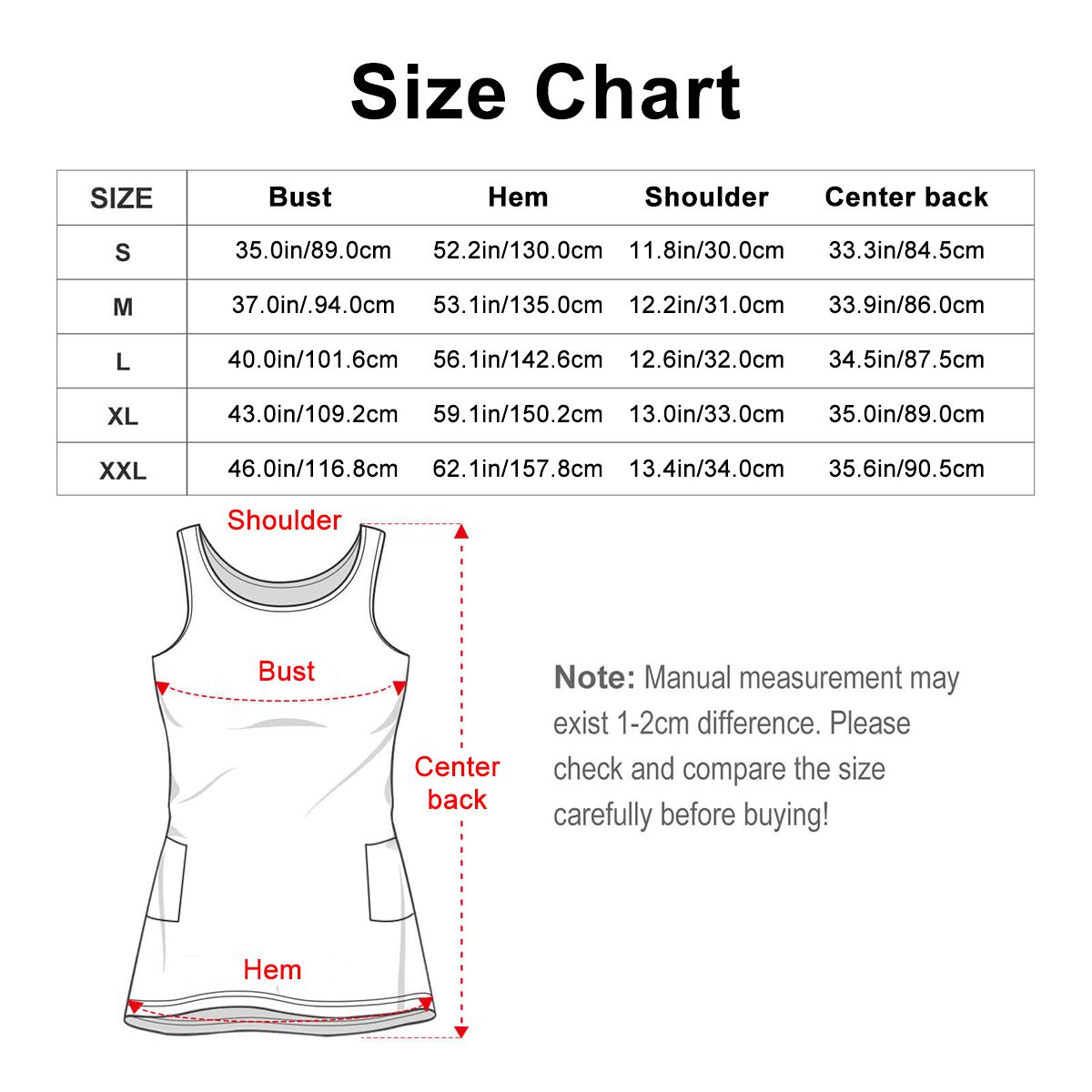 Women's Casual Sleeveless Sundress with Pockets – Soft Faux Cotton All-Over Print
