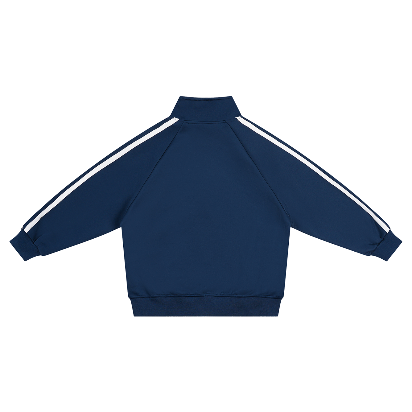 Haiti Football Kids' Coach Jacket – Contrast Tape Track Top | World Cup 2026