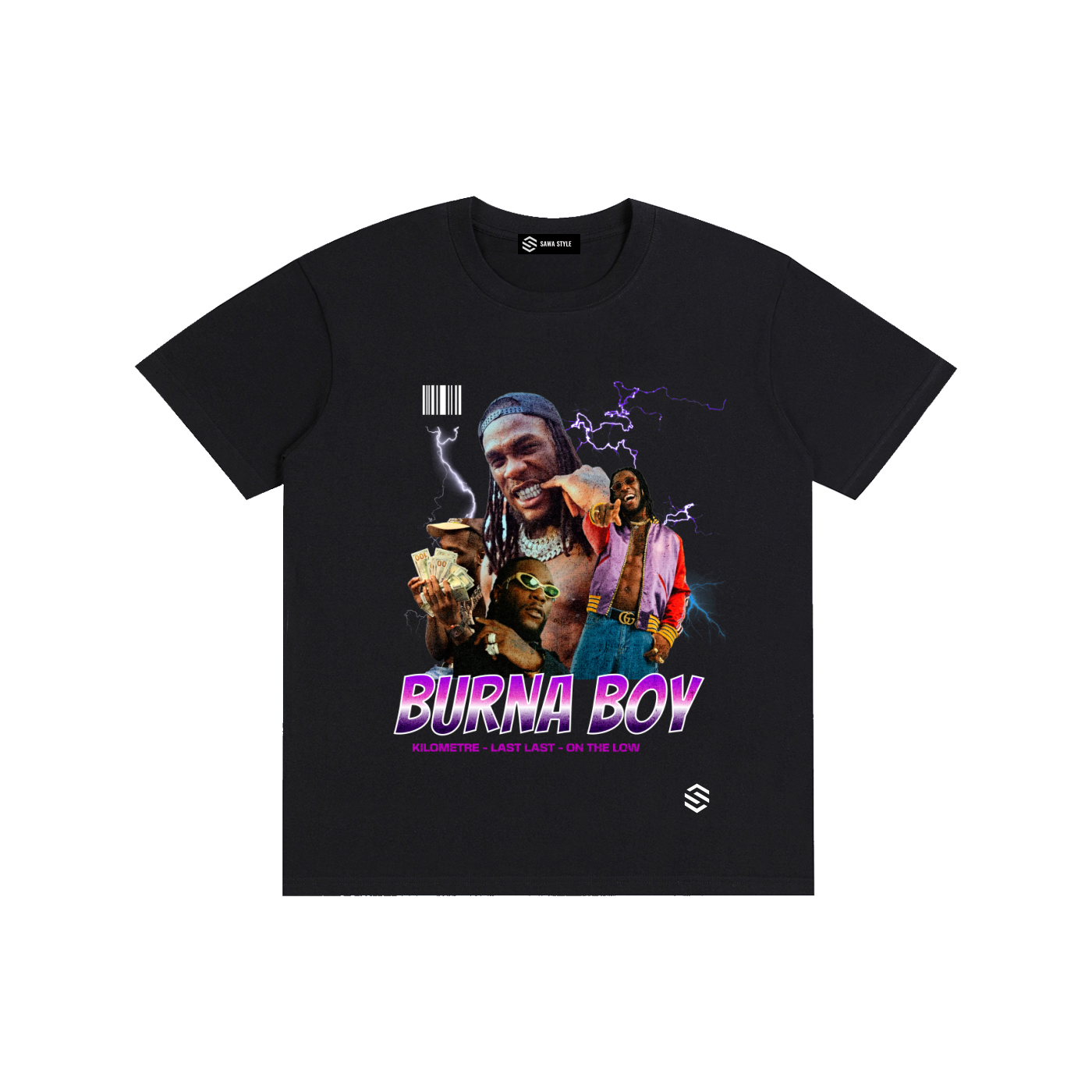 Burna Boy T-Shirt – African Giant | Nigeria Afrobeats Star Unisex Fan Tee