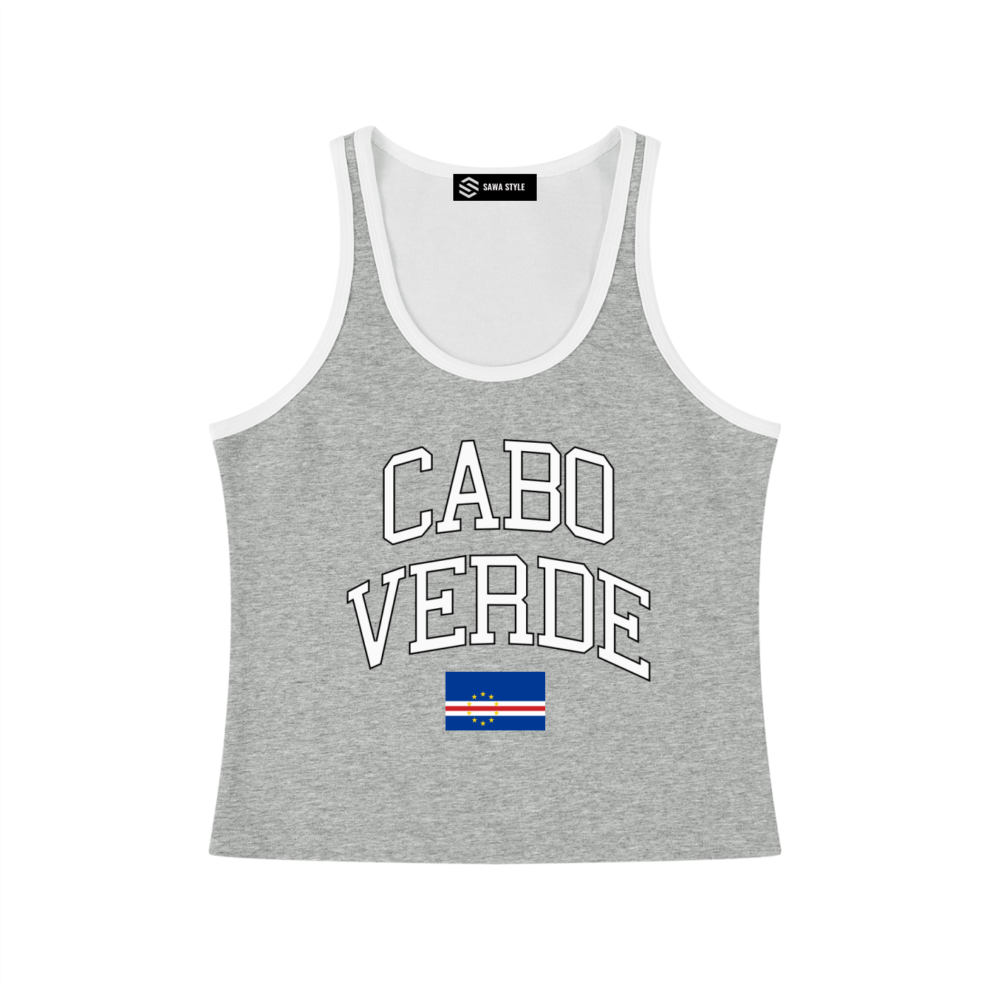 Cabo Verde Women's Cropped Tank Top