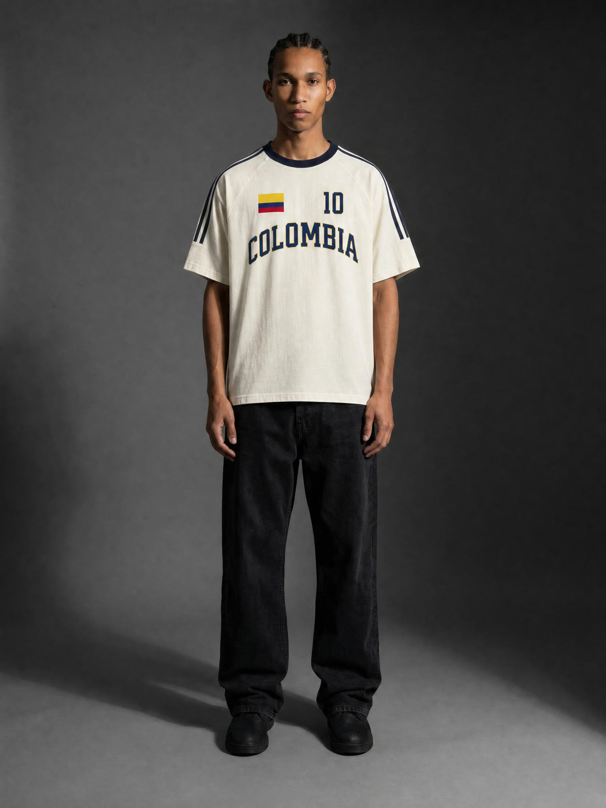 colombia Crewneck Cotton T-Shirt