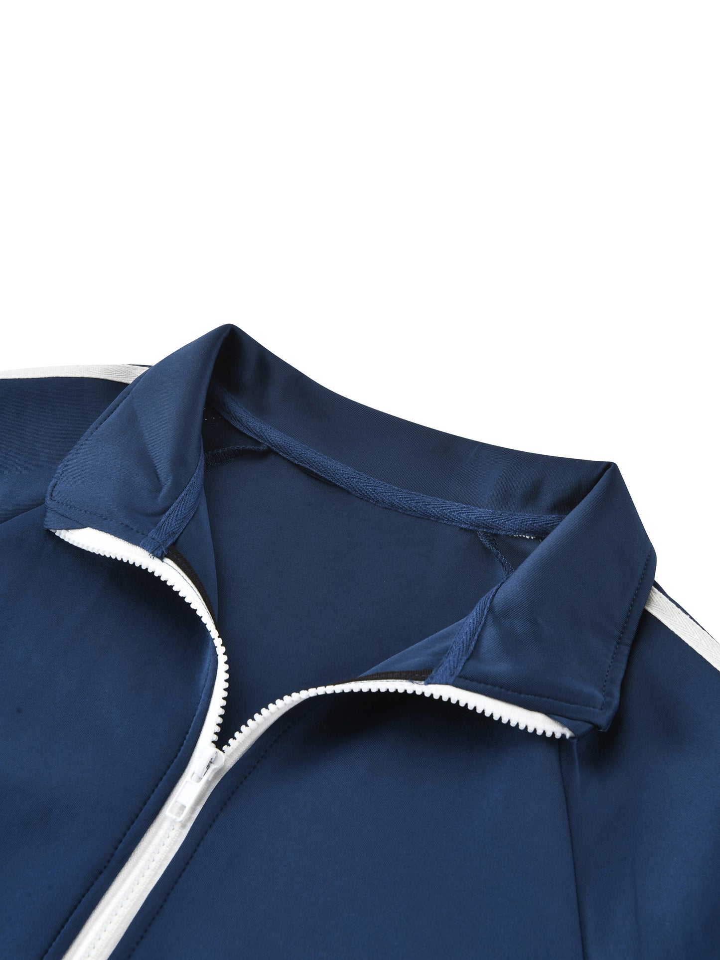 Haiti Football Kids' Coach Jacket – Contrast Tape Track Top | World Cup 2026