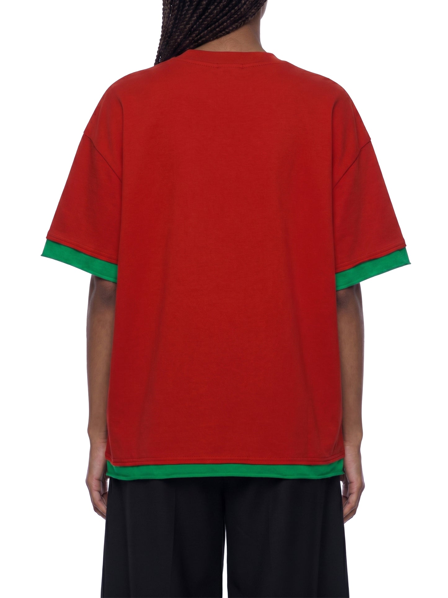 Belgium Flag Unisex Boxy Color Block T-Shirt | World Cup 2026