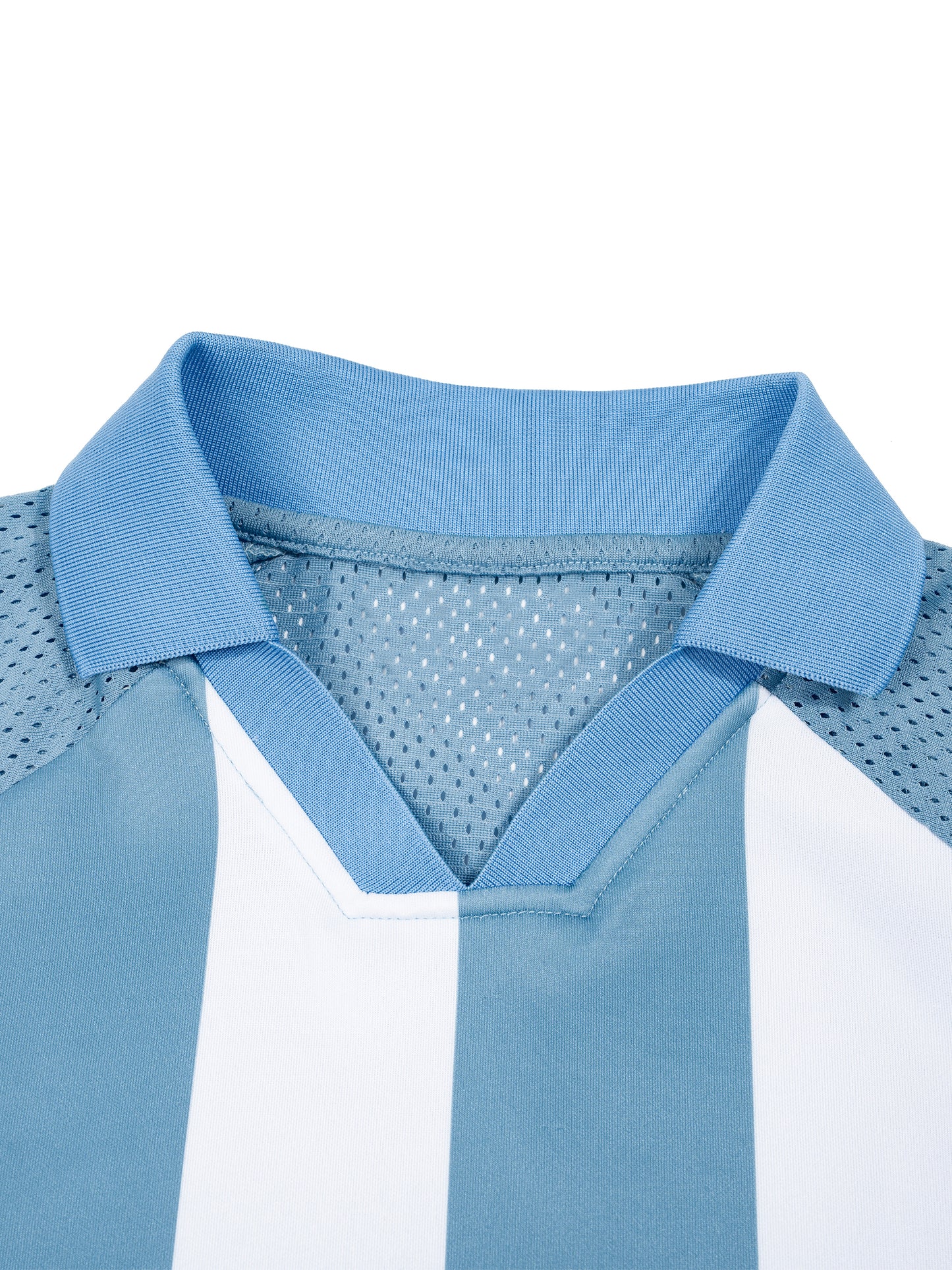 Qatar Soccer Jersey – Unisex Striped Mesh Boxy Fit | World Cup 2026