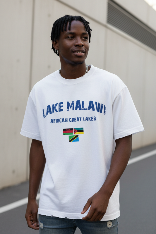 Lake Malawi T-Shirt Male Mockup