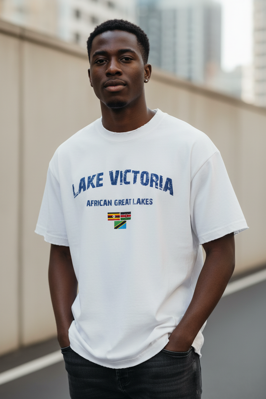 Lake Victoria T-Shirt Male Mockup